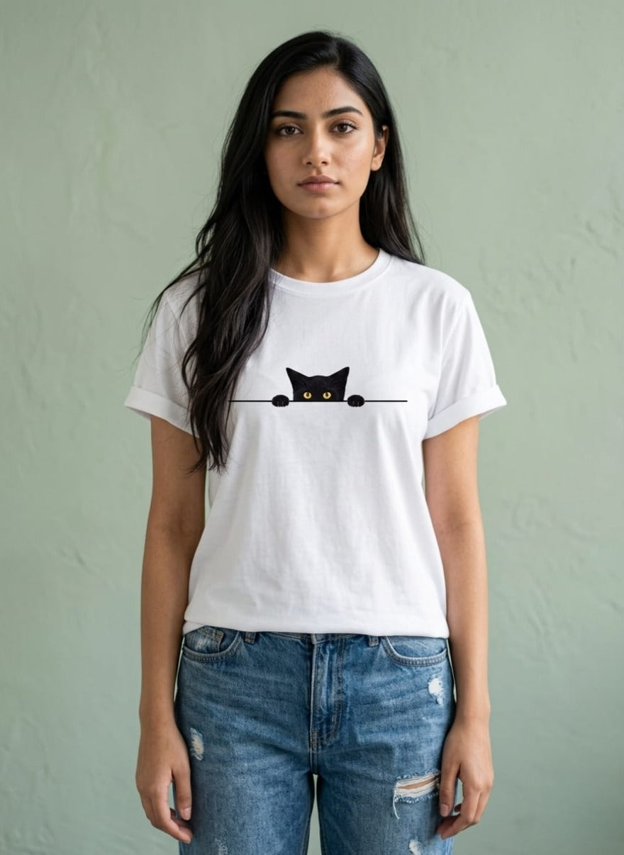 Cute Aesthetic Women’s Tee Bundle – Modern Graphic Summer T-Shirts for Women Pack of 4