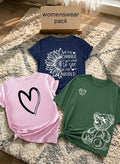 Women’s Trendy Graphic T-Shirt Combo Pack – Soft Casual Summer Tees