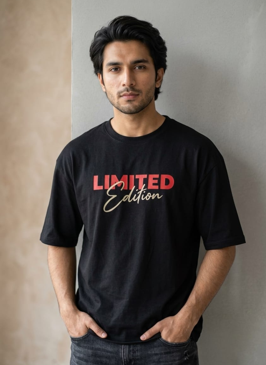 Men’s Limited Edition Graphic T-Shirt Bundle (Pack of 2) – Premium Cotton Casual Wear