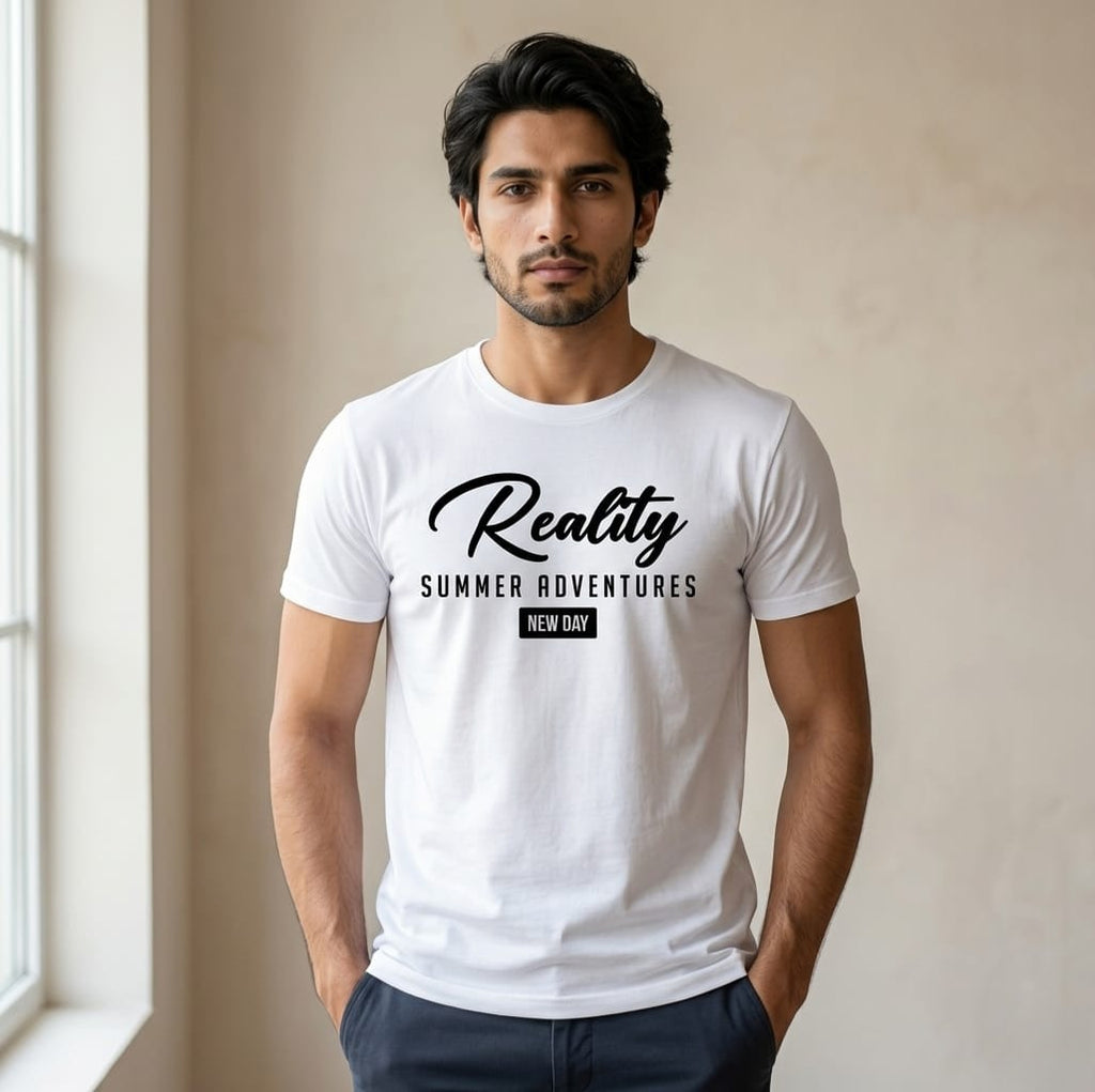 Comfortable Men’s Summer Tee Set – 3 Pack Soft Cotton Printed T-Shirts