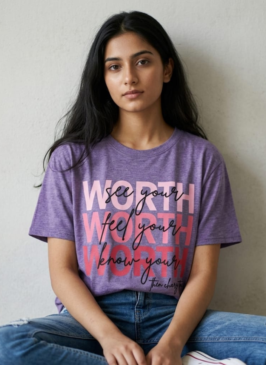 Aesthetic Women’s Soft Cotton Tee Collection