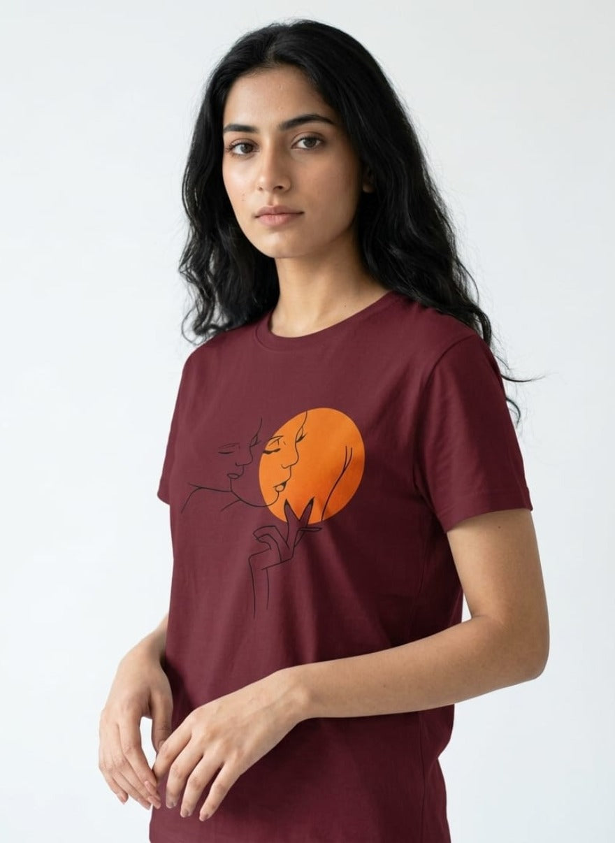 Aesthetic Women’s Casual Tee Bundle – Fun Printed Fashion Tops