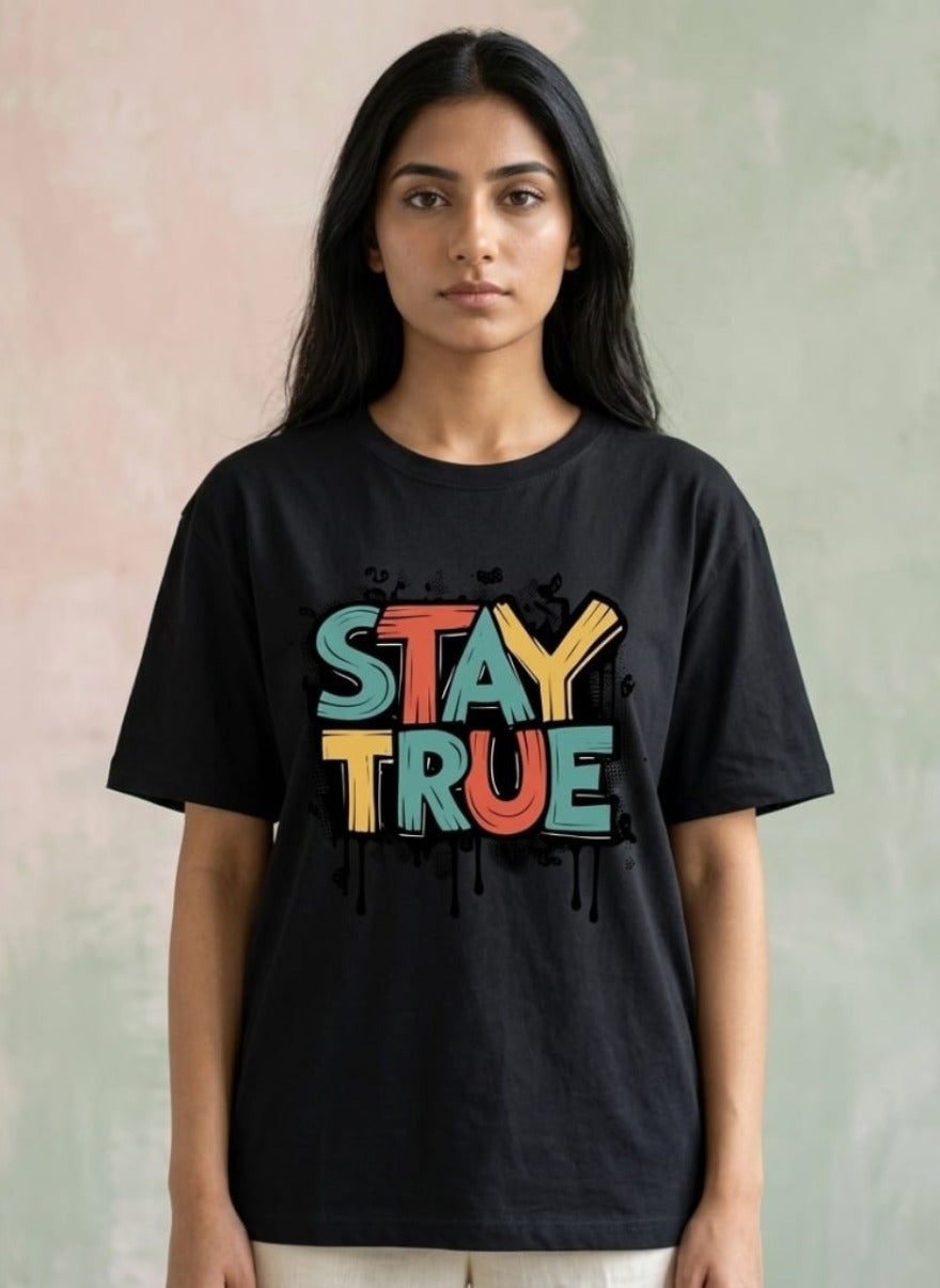 Women’s Aesthetic Graphic Tee Set – Cute Cartoon & Slogan Pack