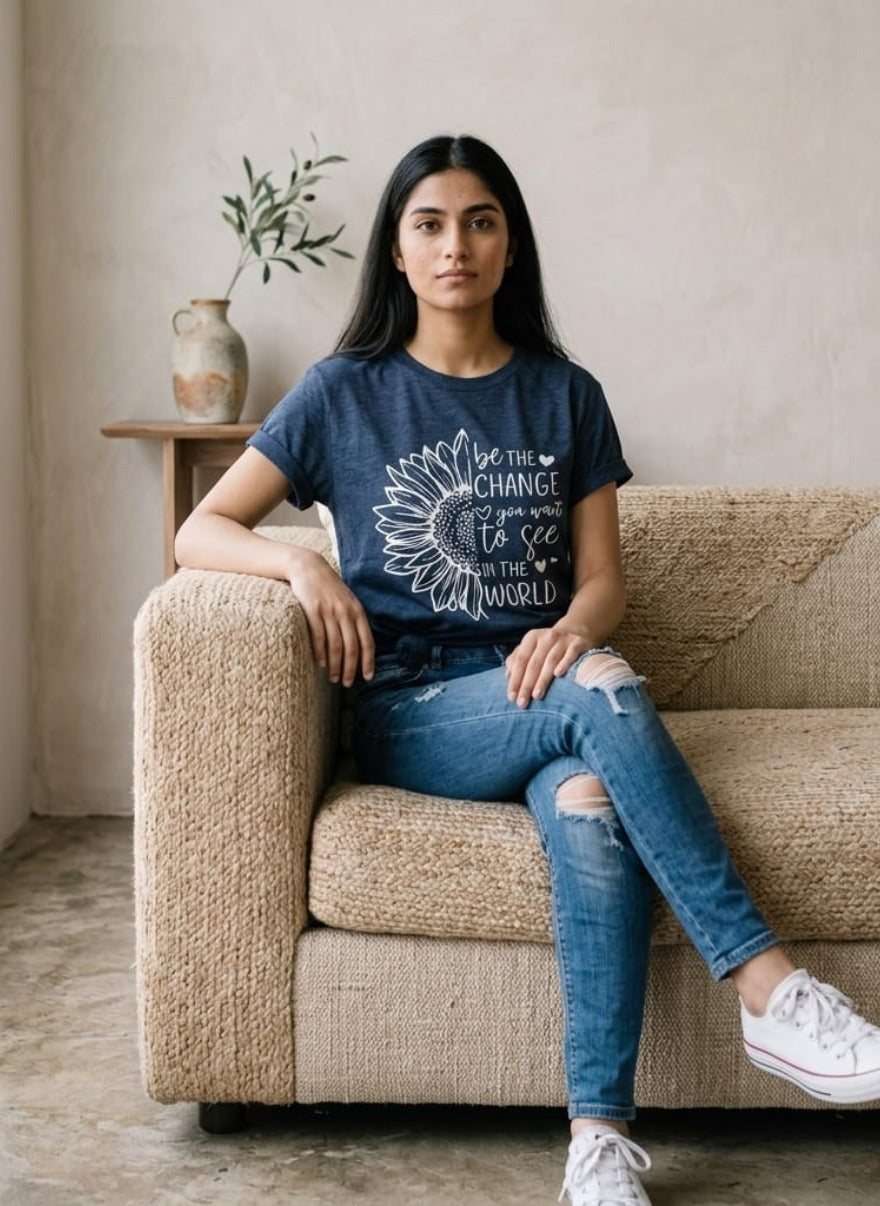 Aesthetic Women’s Soft Cotton Tee Collection