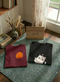Cute Vibes Women’s Casual Tee Duo
